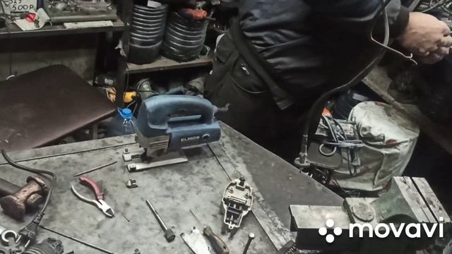 Elmos EJS 800 ремонт пилкодержателя