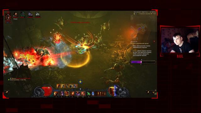 RadL - Diablo3 - 140 ВП ДХ соло смотреть онлайн