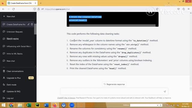 Building an End-to-End Machine Learning Project with Chat GPT: Pre-Owned Car Prices with Regression смотреть онлайн