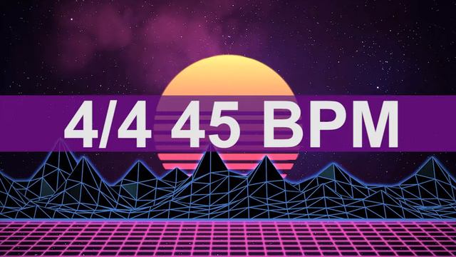 🔴 45 BPM Electro 80s Metronome смотреть онлайн