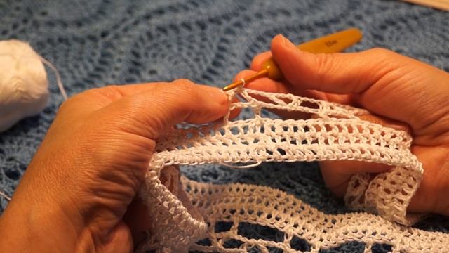 Красивый, летний узор для палантина, туники кофточки.Crochet beautiful pattern(узор #113) смотреть онлайн