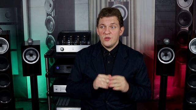 Bowers & Wilkins 702 и 705. Эбеновое дерево смотреть онлайн