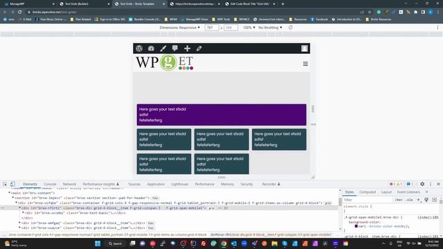 How to do Grid Layouts with Bricks Builder and utility classes смотреть онлайн