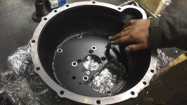 Переходной колокол для установки КПП Mercedes на двигатель Cummins isf 2.8 смотреть онлайн