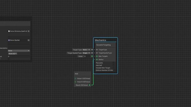 NZSpellCasting (WIP) - Node Editor - Dynamic targeting and default input смотреть онлайн