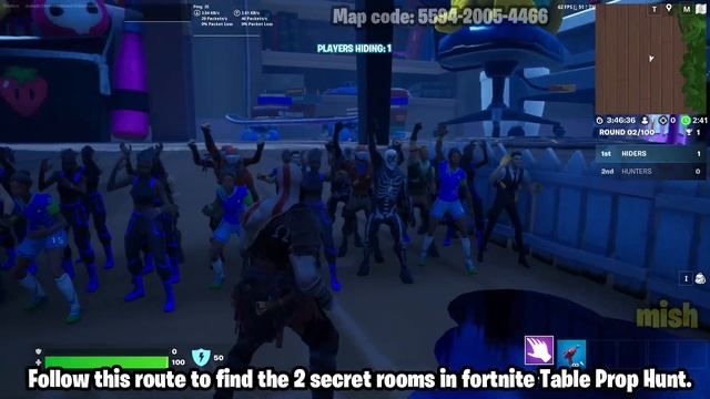 TABLE PROP HUNT Secret rooms | All Fortnite TABLE PROP HUNT Secrets | Prop Hunt Table Secret Room смотреть онлайн