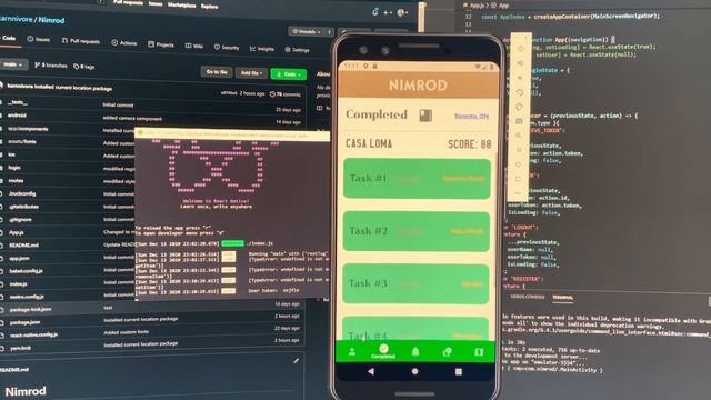 Project Nimrod - React Native Navigation Game смотреть онлайн