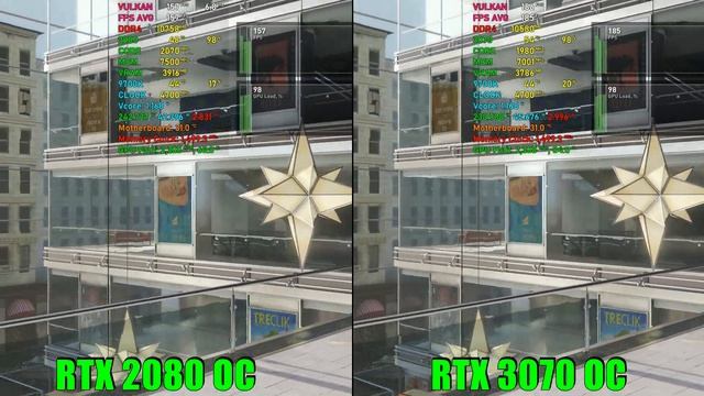 RTX 2080 OC vs RTX 3070 OC: 10 GAMES ( 1440P ) смотреть онлайн