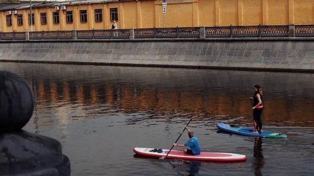SUP регата в Москве. смотреть онлайн