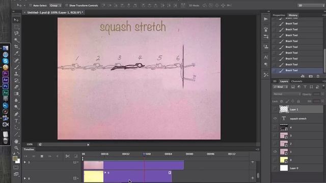 Законы анимации: Stretch and Squash - Анимационные приемы. Когда применяют и что дают? смотреть онлайн