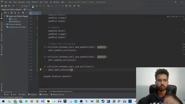 Estudando por um tutorial - Jogo do PONG - Python(Pygame) смотреть онлайн