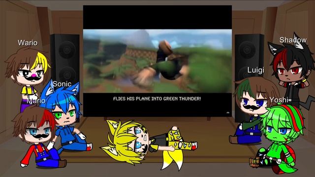 Mario and sonic characters react to Luigi vs tails rap battle (angst?) 200 subscribers special смотреть онлайн
