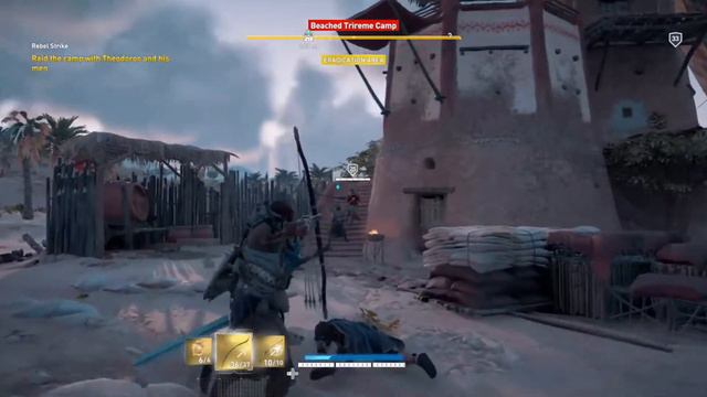 Assassin's Creed Origins Walkthrough Part 30 - Rebel Strike смотреть онлайн