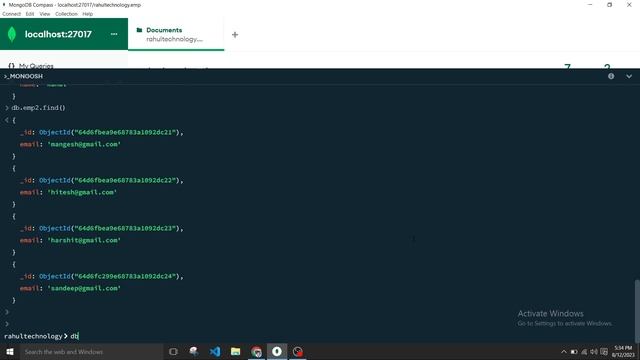 #24: find and findOne in MongoDB | how to find document in mongodb | MongoDB Tutorial Hindi смотреть онлайн
