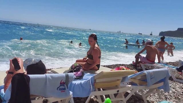 ?♀️?Кемер. Пляжи. Море. Июнь 2022 #kemer #antalya #turkey #море #пляж #путешествие #Анталия #Турци смотреть онлайн