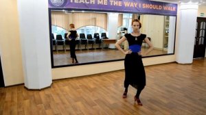 Фламенко для начинающих. База и основы фламенко. Урок 2.  Работа корпусом.