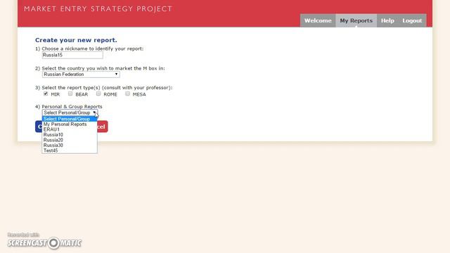 Market Entry Strategy Project - Dr. Curtis