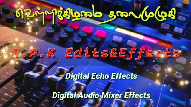 Vellikizhamai Thalamuzhuki Song😍Digital echo effects 💫use headphones 🎧Digital Audio Mixer effects смотреть онлайн