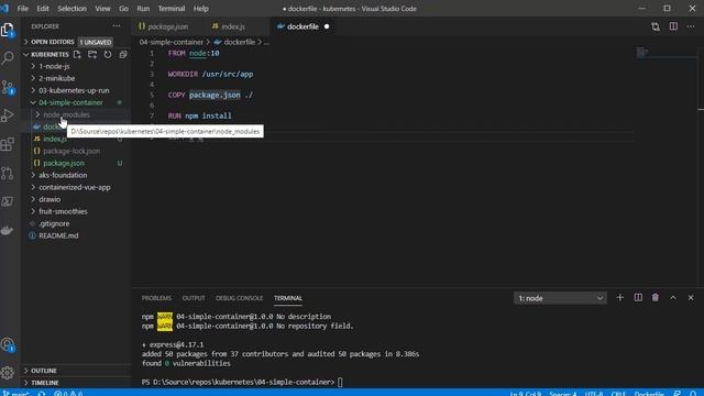 1- Create a simple container - helloworld смотреть онлайн