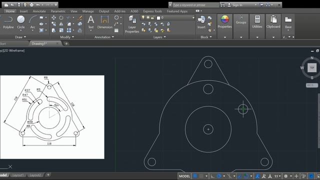 Autodesk AutoCAD 2018 Drawing1 dwg 2023 03 25 18 03 12 смотреть онлайн