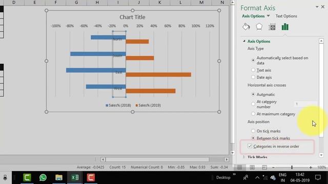 How to Create Tornado Chart in Excel смотреть онлайн