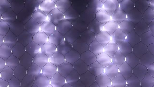 Светодиодная сетка LED-XG белые светодиоды/черный провод с контроллером смотреть онлайн