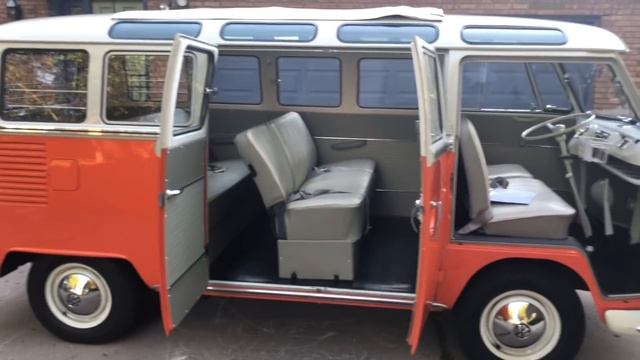 1967 Volkswagen Type-2 Samba Microbus walkaround смотреть онлайн