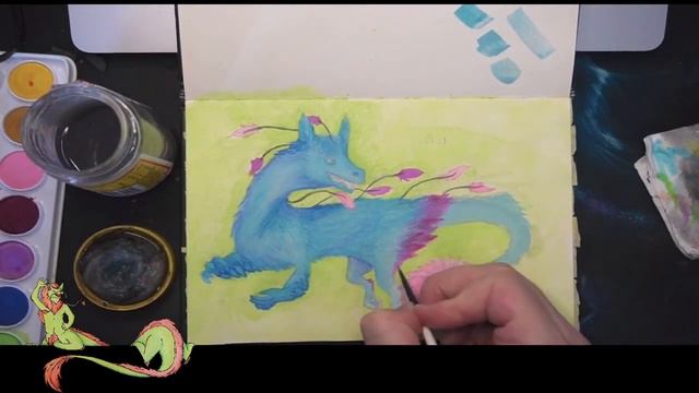 Feathered Raptor | Speed Paint смотреть онлайн