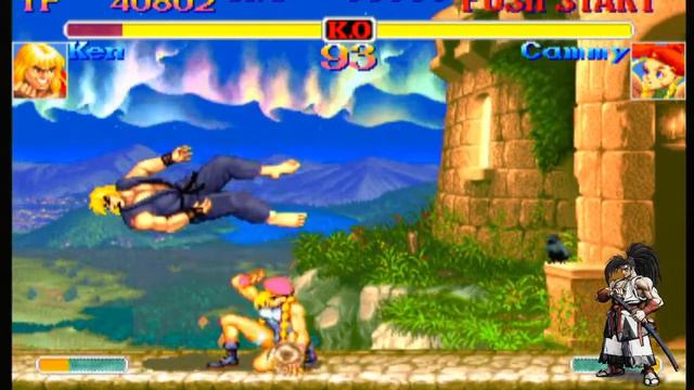 Street Fighter Anniversary Collection - PS2 HD смотреть онлайн