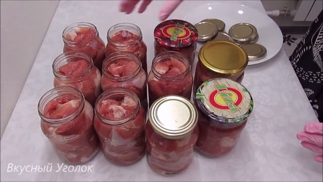 ТУШЁНКУ НЕ ПОКУПАЮ!!! Готовлю сама из свинины и без автоклава Настоящая, Домашняя и Вкусная Тушенк смотреть онлайн