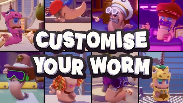 Worms Rumble - Official Announcement Trailer смотреть онлайн