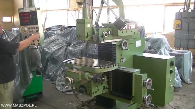Frezarka MAHO 700P WWW.MASZPOL.PL смотреть онлайн
