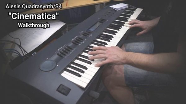 Alesis Quadrasynth/S4 "Cinematica" Soundset Walkthrough