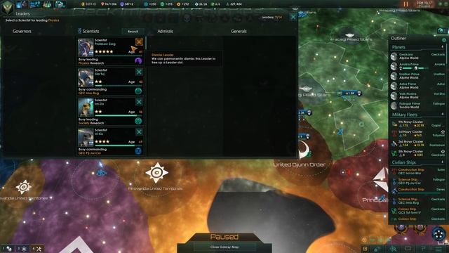 Stellaris #36 Geckos with Leviathans and Heinlein Patch - Let's Play смотреть онлайн