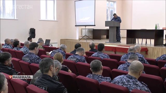 В Управлении Росгвардии по Дагестану подведи итоги деятельности за год смотреть онлайн