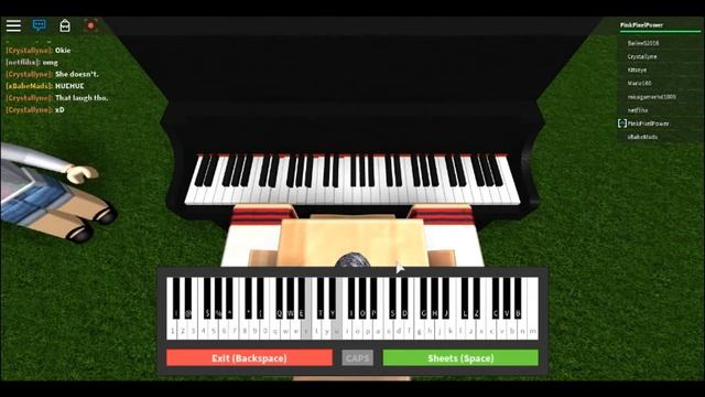 roblox piano: Heathens (hard version) смотреть онлайн
