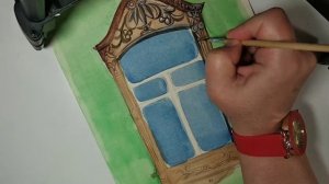 Рисование наличника, мастер-класс