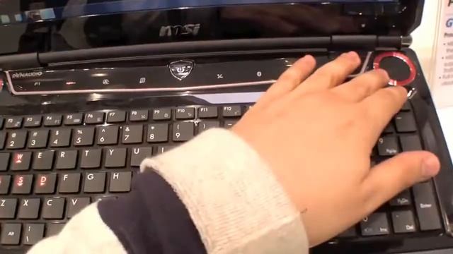 MSI GT680 Gaming Notebook Hands On At Cebit 2011