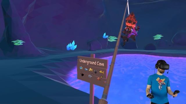 LAVA FISH'S UNDERGROUND CAVE - Crazy Fishing (VR) смотреть онлайн