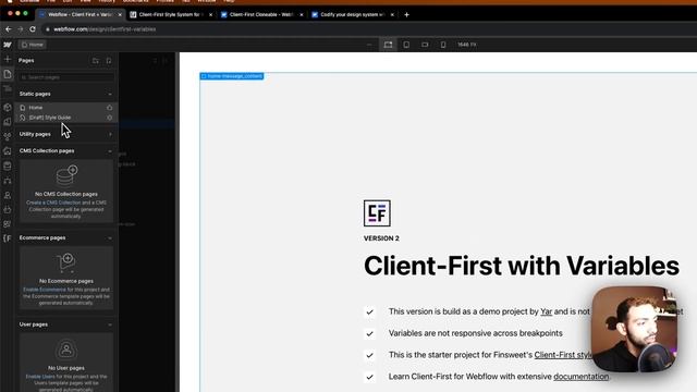 Using Webflow Variables with Client-First - Day 69/100 Days of Webflow смотреть онлайн