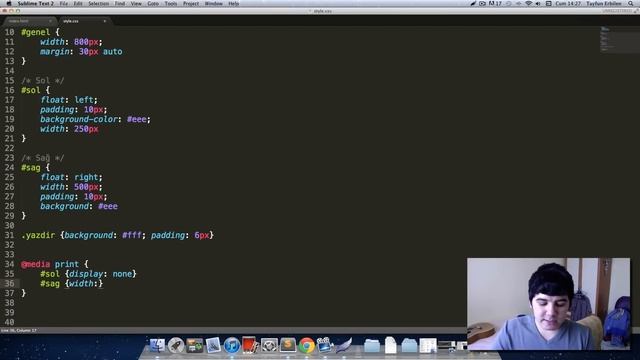 JavaScript/CSS ile Yazdırma (Print) İşlemi смотреть онлайн