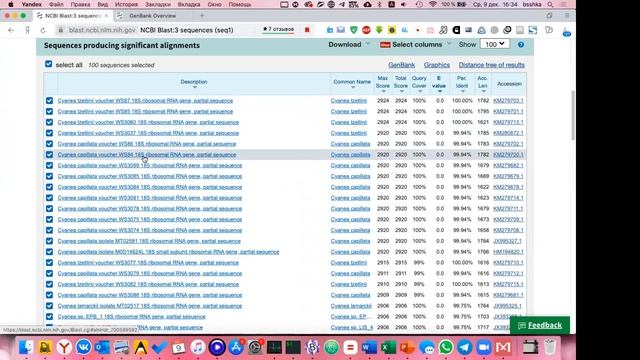 Биоинформатика. Анализ нуклеотидных и аминокислотных последовательностей.5-16. Безменова Александра смотреть онлайн