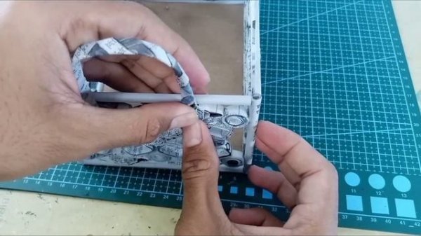 Make Beautiful Basket Design Just From Old Newspapers | DIY