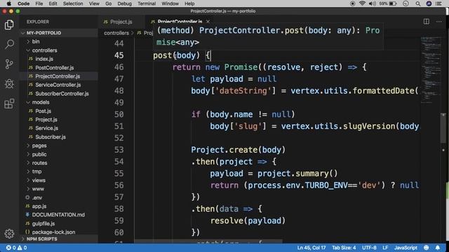 Portfolio Site With Node JS & Express - Full смотреть онлайн