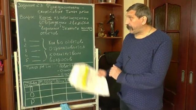 Русский ЕГЭ. Задание № 23 (отрывок). Функционально-смысловые типы речи. смотреть онлайн