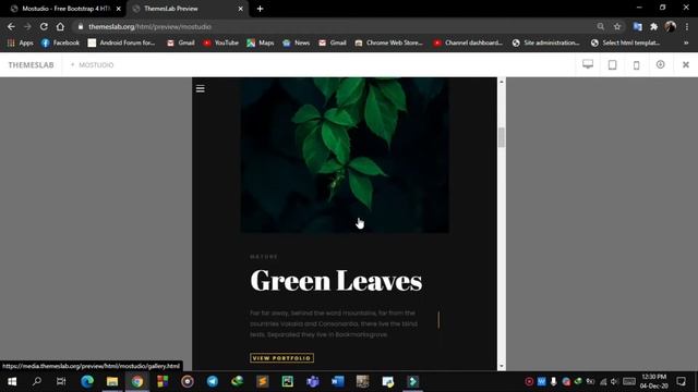 Mostudio : Free Bootstrap 4 HTML5 Photography Portfolio Website Template смотреть онлайн