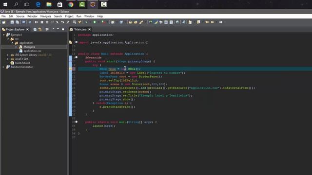 Tutorial Java Fx #2- Labels & TextFields (en español) смотреть онлайн