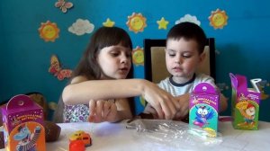 Детский сувенир Славянка -- Шоколадные фигурки с сюрпризом