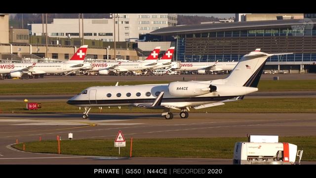 BUSINESS JETS and PRIVATE JETS only - Zurich Airport Plane Spotting | 4K смотреть онлайн
