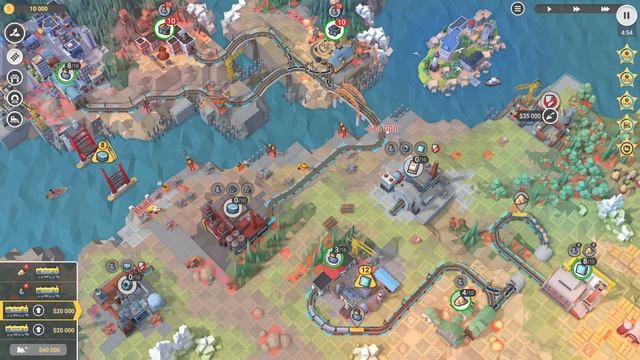 Прохождение Train Valley 2 - Уровень 25-27 смотреть онлайн